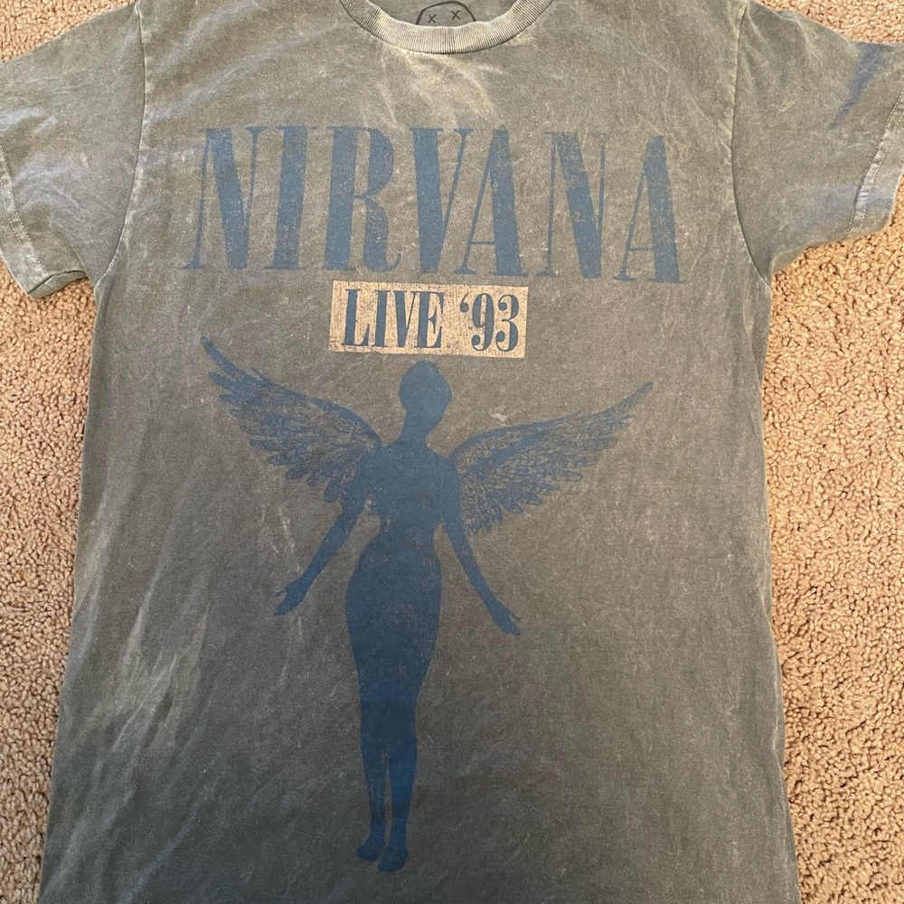 Nirvana Live '93 Graphic Tee